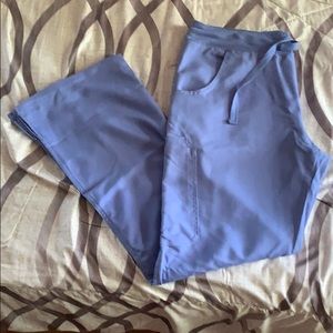 Ceil blue scrub bottoms